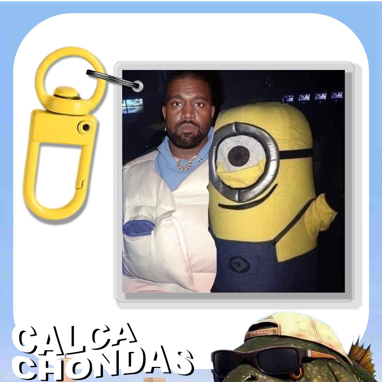 Kanye West con minion
