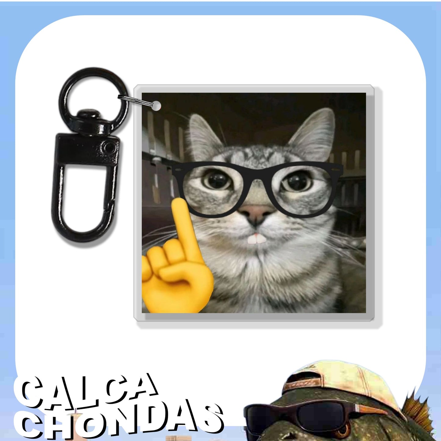 Gato dienton nerd sabelotodo